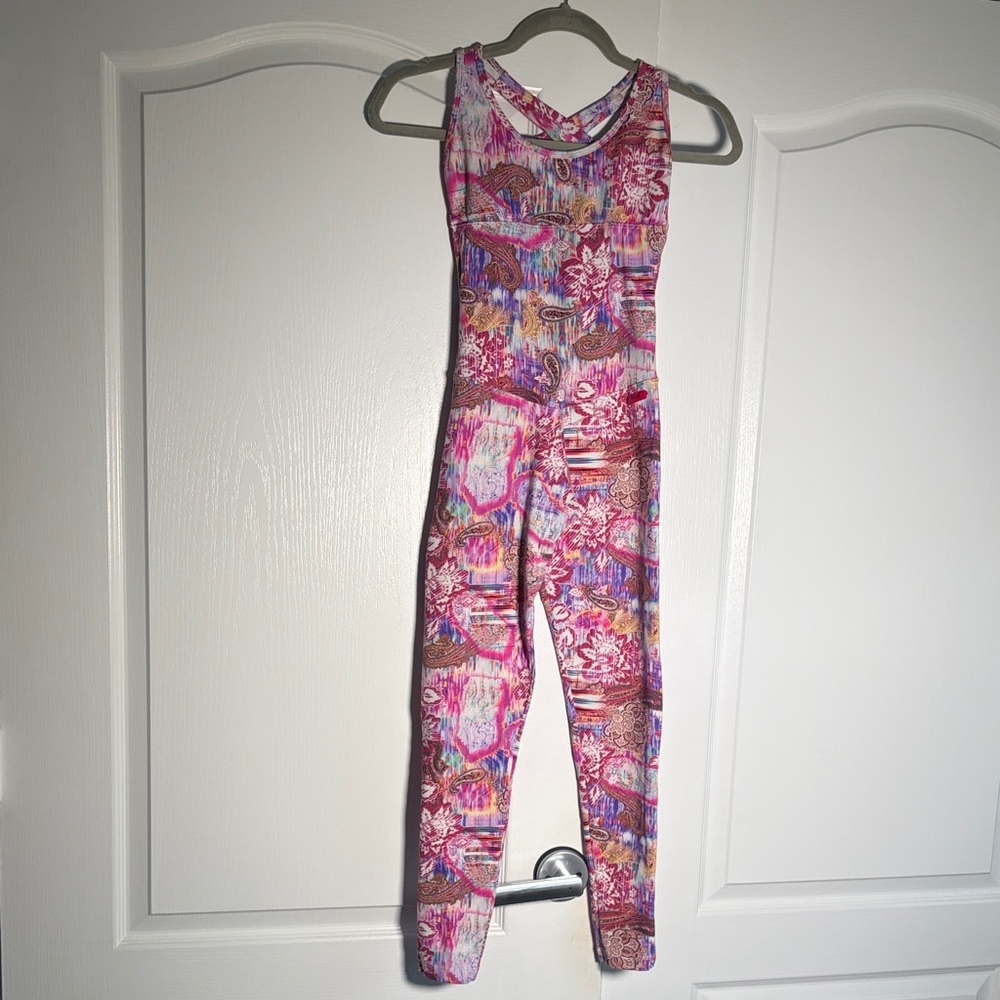 BYDYX Floral Patterned bodysuit fitness